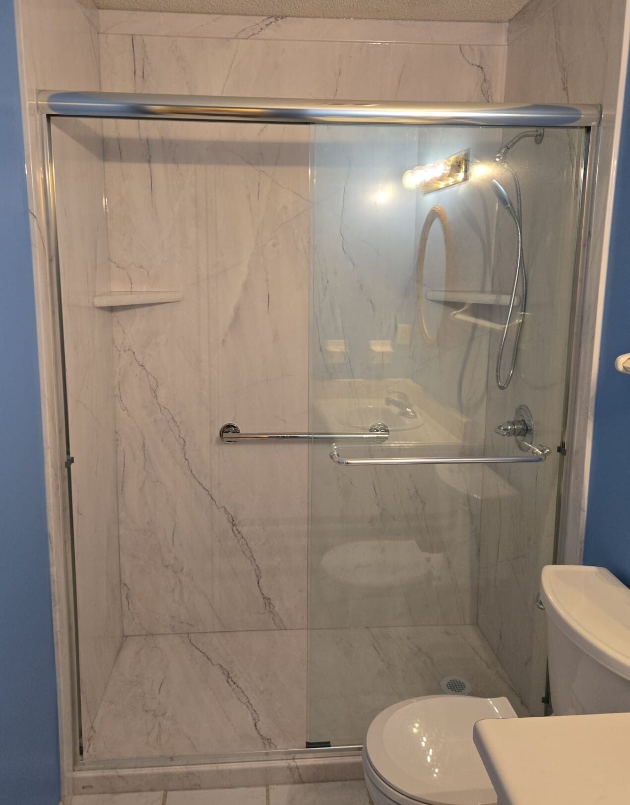 Walk-in Shower Install, Maple Tree Dr, Memphis, TN 38115