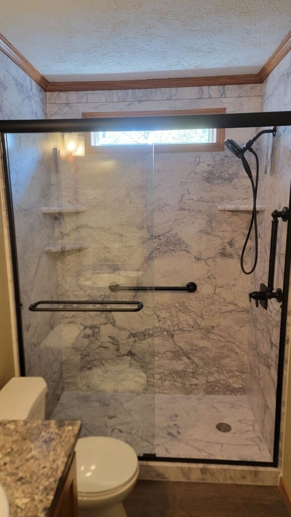 After - Walk-in Shower Install, B Dr, Plymouth, MI 48170