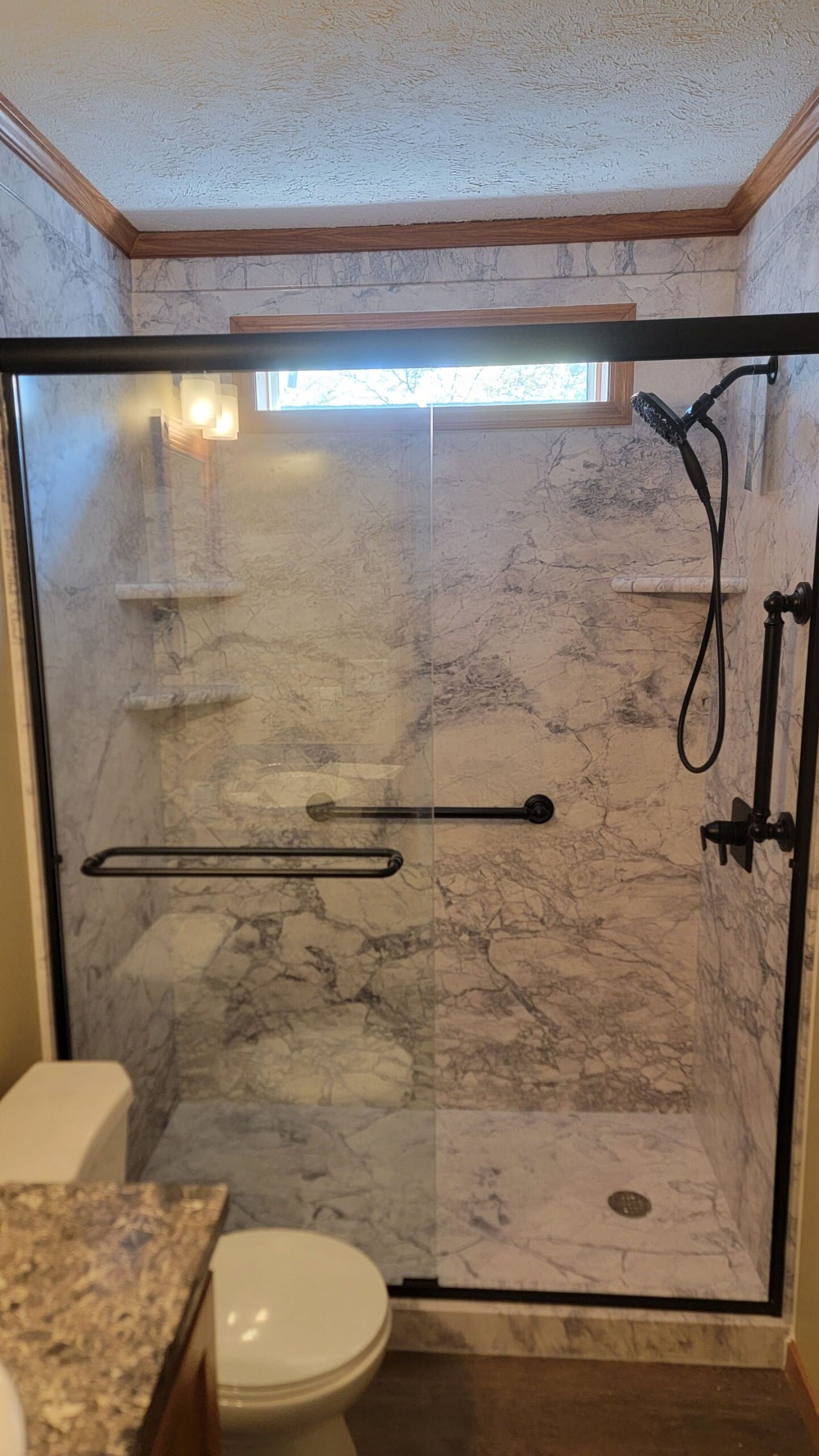 Walk-in Shower Install, B Dr, Plymouth, MI 48170