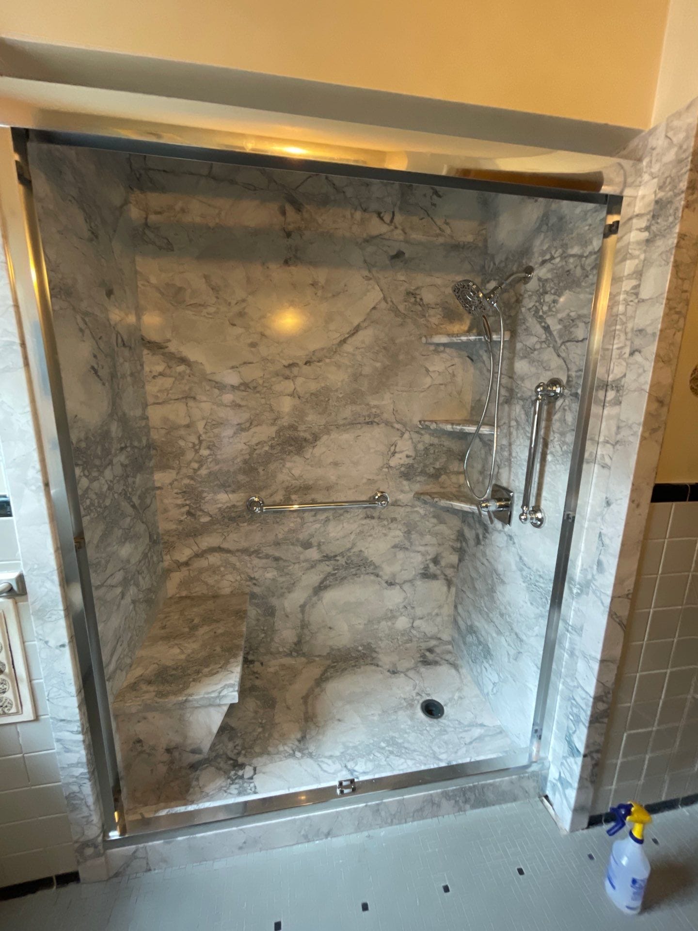 Walk-in Shower Install, Chippewa St, Clawson, MI 48017