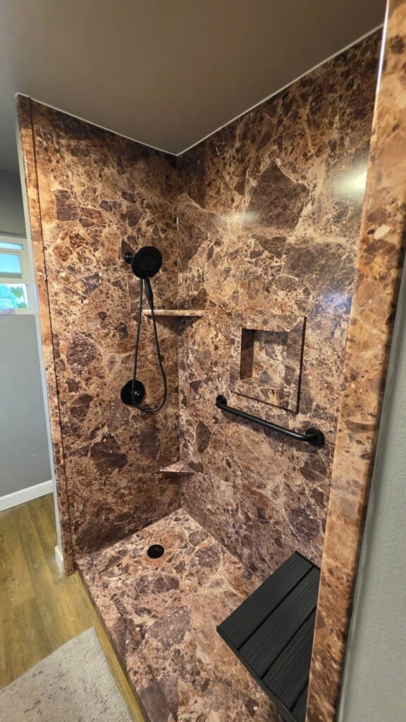 After - Tub To Shower Conversion, N Glen Arden Ave, Covina, CA 91724