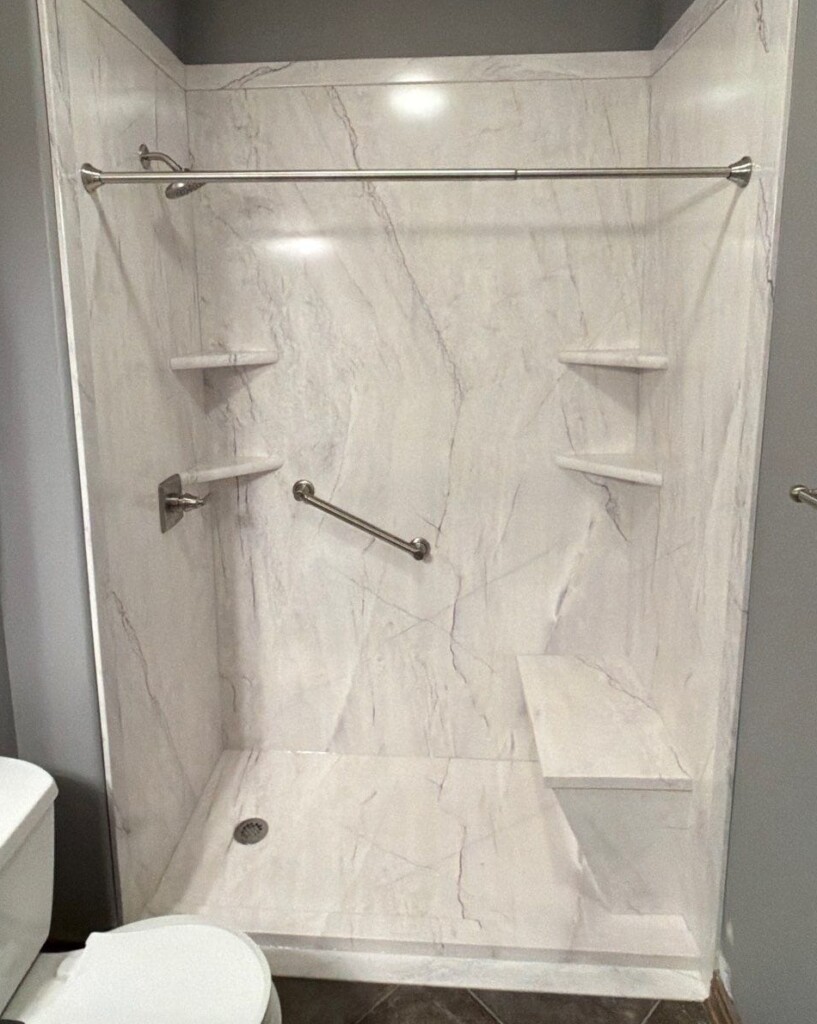 After - Walk-in Shower Install, Fairbanks Court, Lincoln, NE 68516