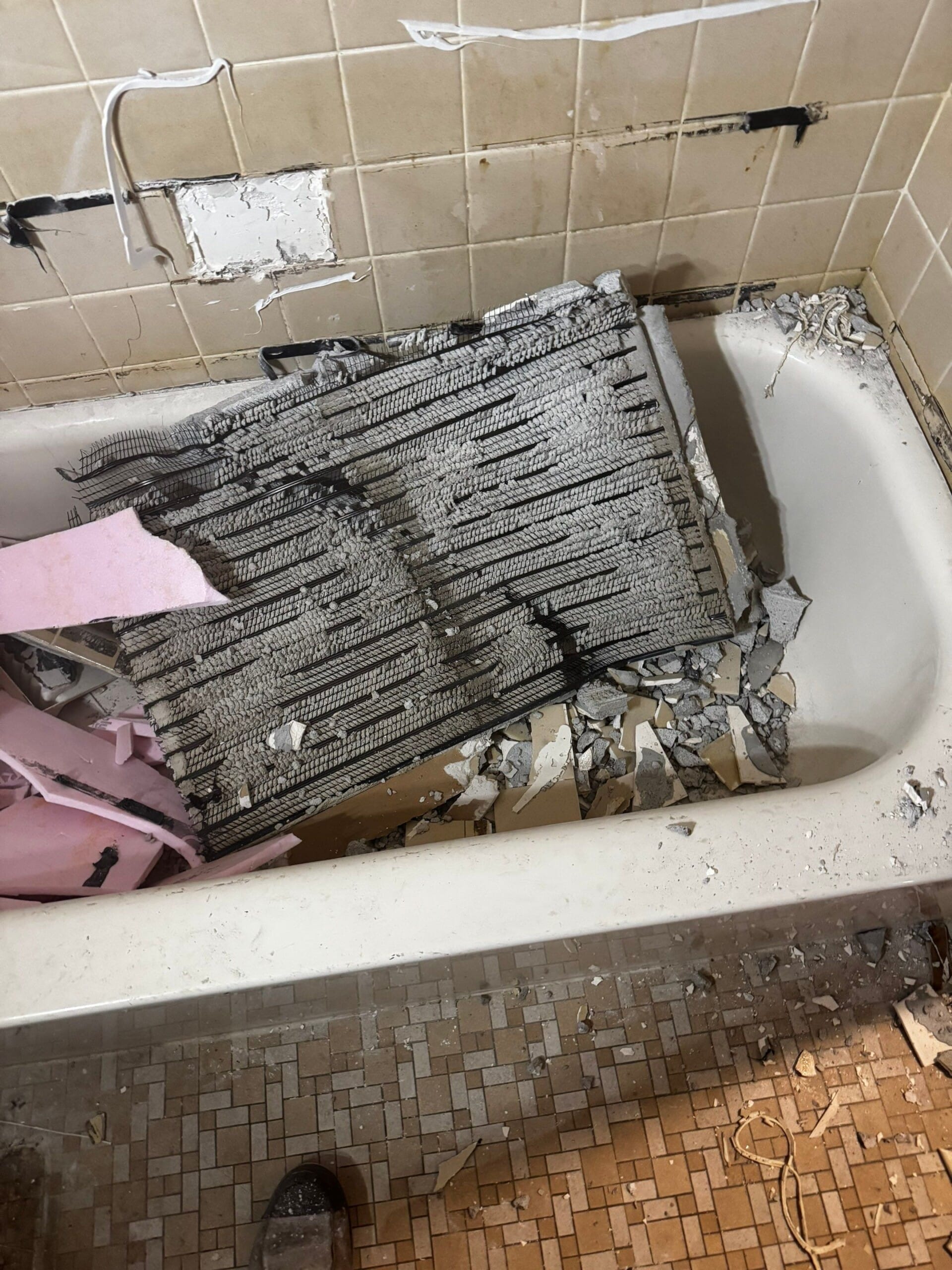 Before Bath Remodel
