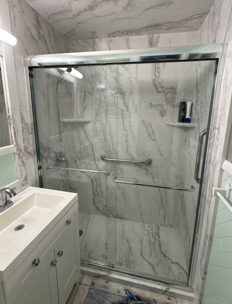 After - Walk-in Shower Install, Lower 8th Ave S, Jacksonville Beach, FL 32250