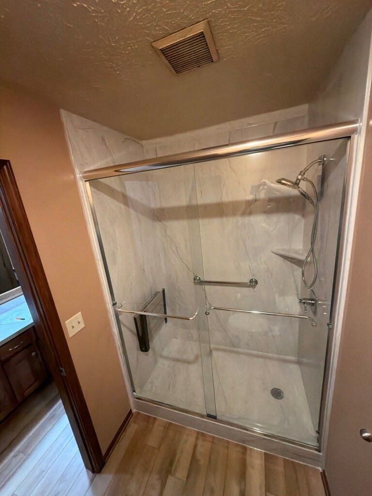 After - Walk-in Shower Install, Clark Rd, Grand Ledge, MI 48837