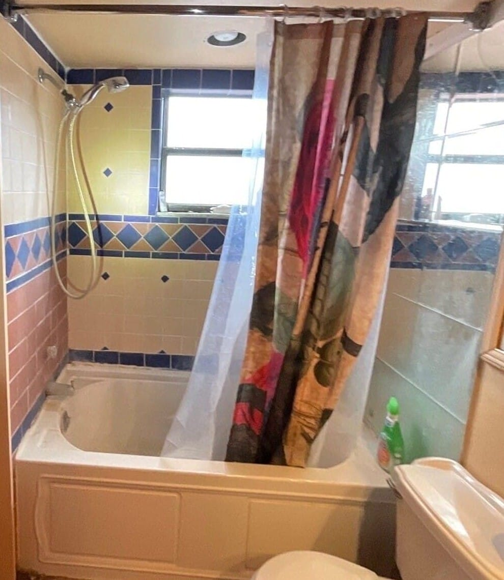 Before Bath Remodel
