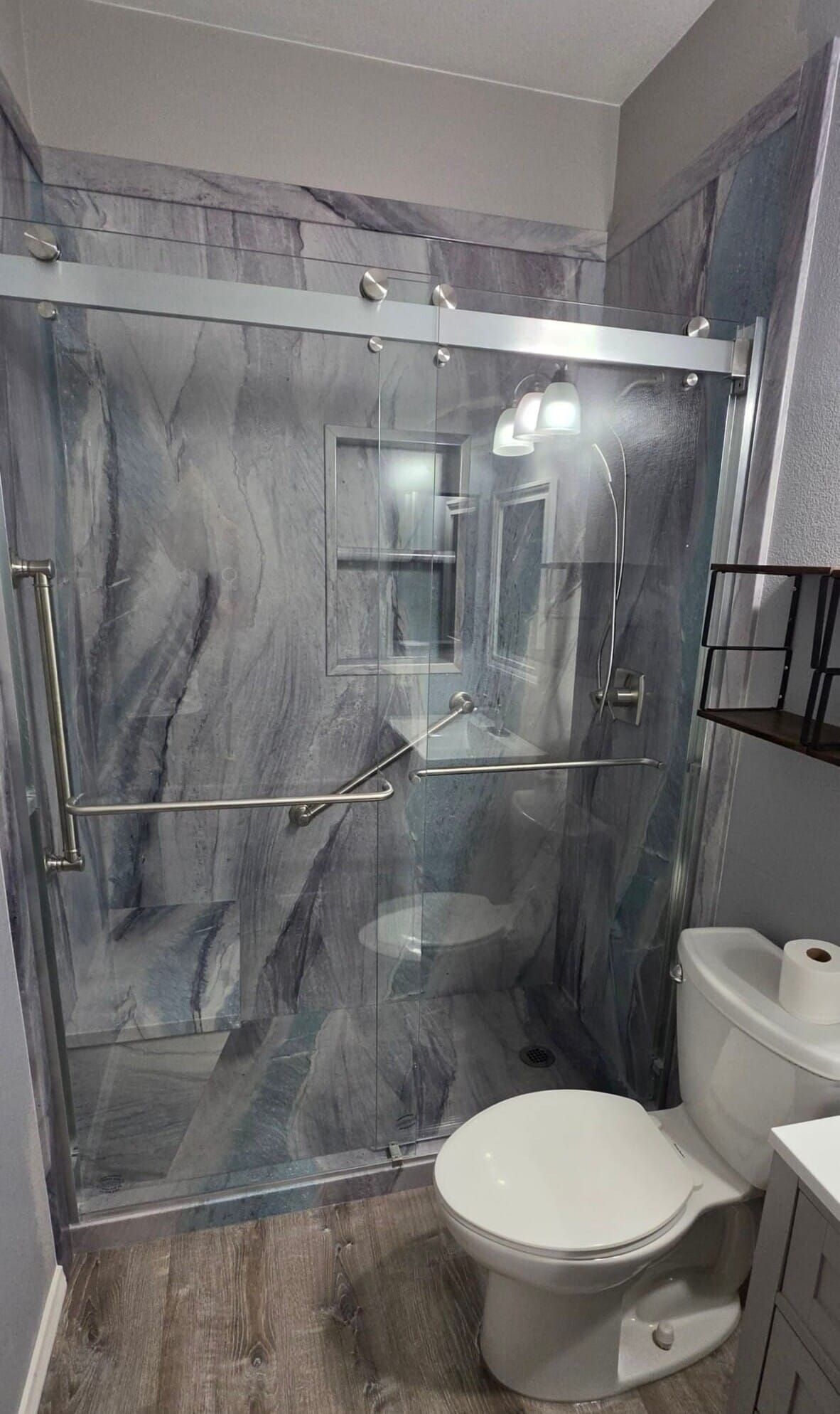 Walk-in Shower Install, Notre Dame Ct, Las Vegas, NV 89110