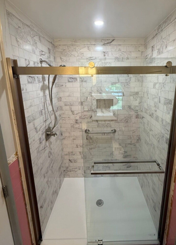 After - Shower Remodel, Beverly Rd, Burlington, NJ 08016