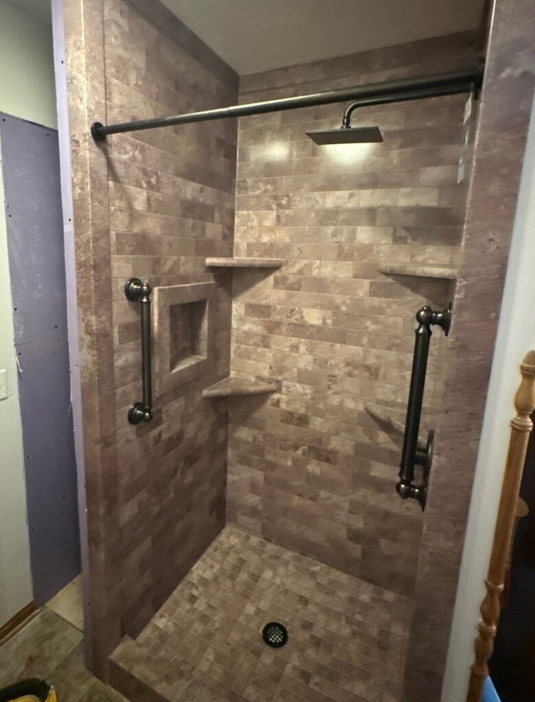 After - Walk-in Shower Install, Boyer Road, Charlotte, MI 48813
