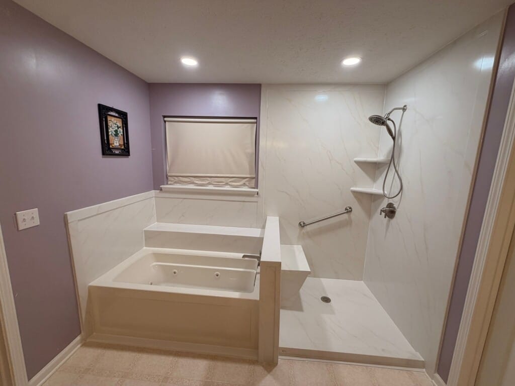 After - Bathroom Remodel, Aquamarine Drive, Carmel, IN 46033