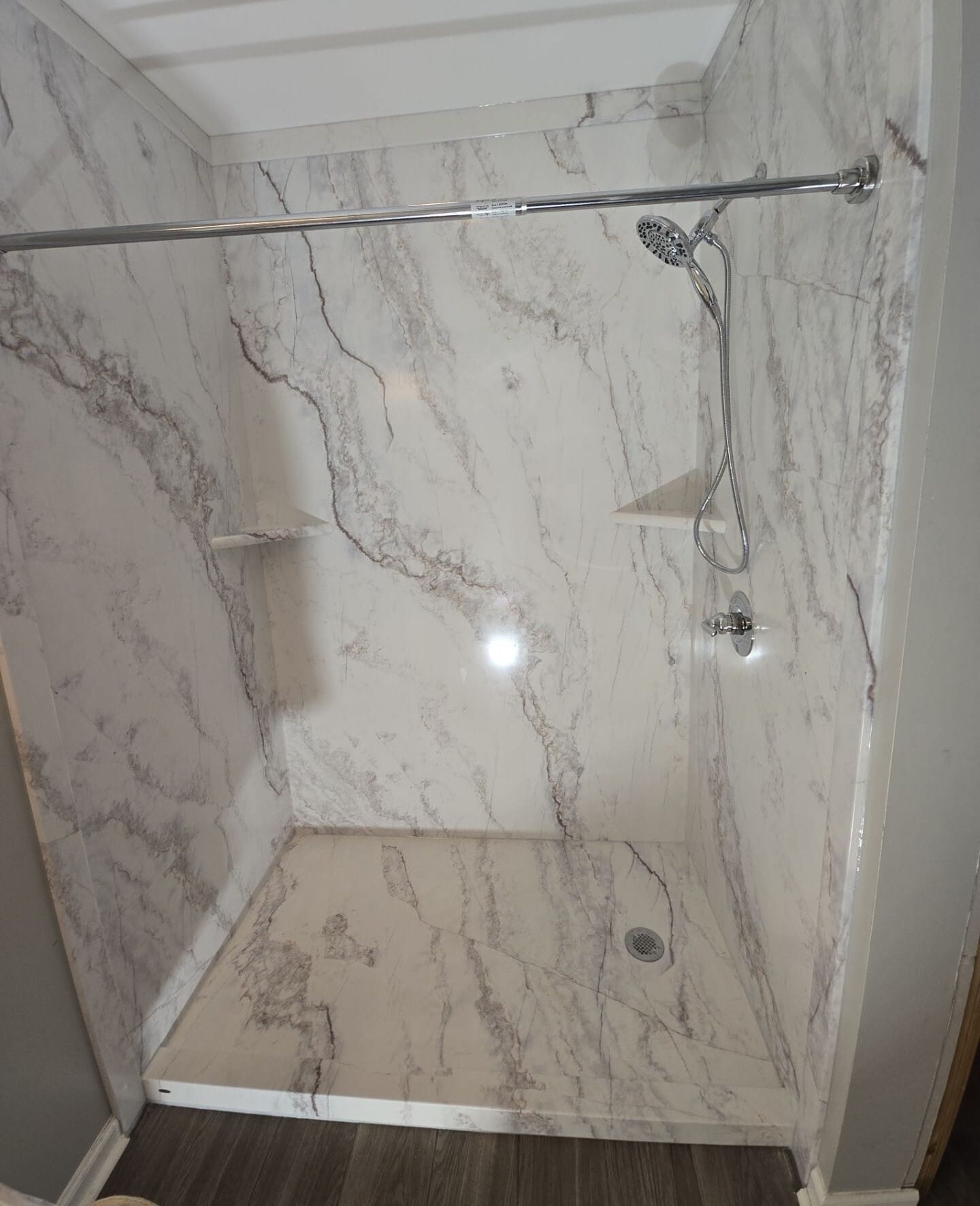 Walk-in Shower Install, Redstart Ct, Simpsonville, SC 29680