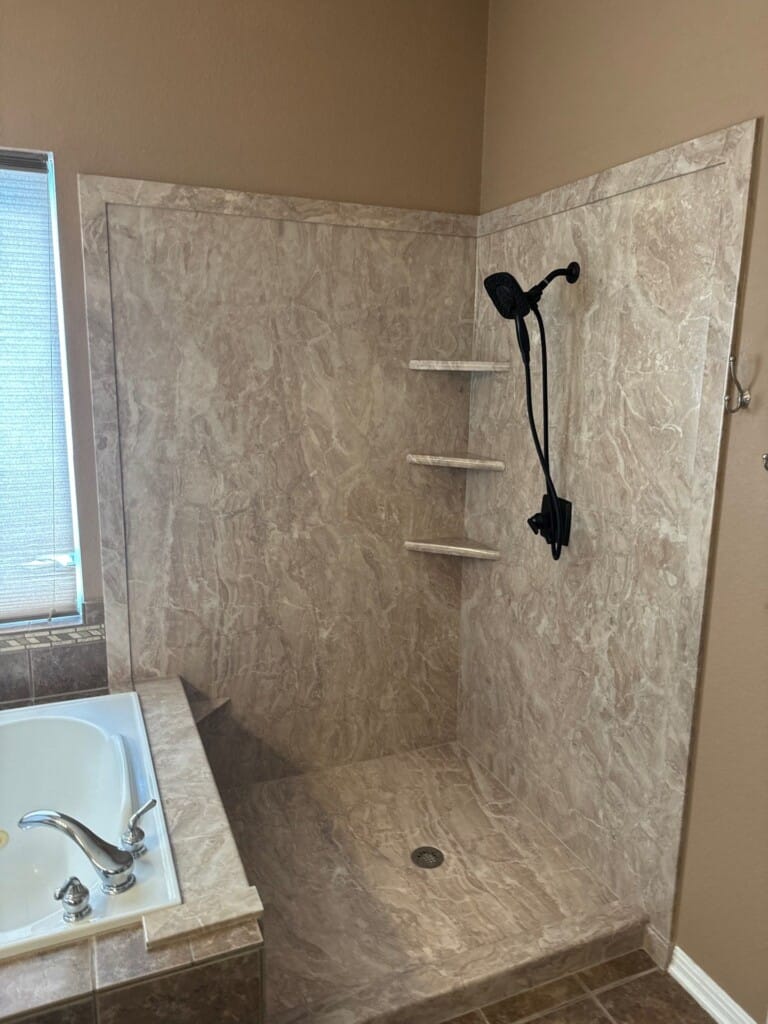 After - Shower Remodel, Catfish Cv, Dripping Springs, TX 78620