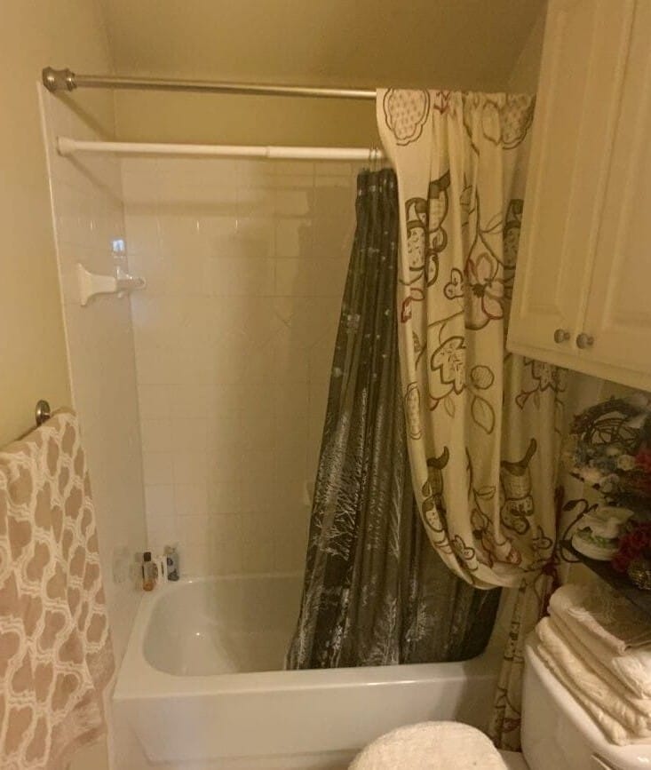 Before Bath Remodel