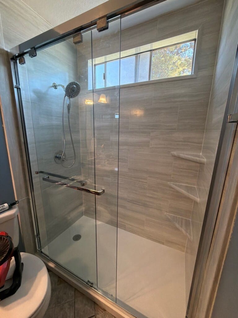 After - Tub To Shower Conversion, Galveston Ave, Unit D, San Jose, CA 95122