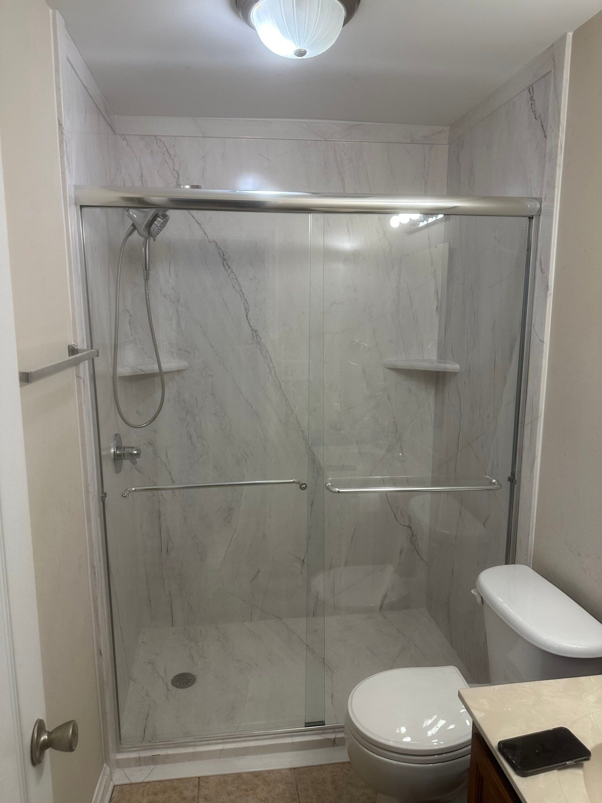 Walk-in Shower Install, Union Cir, Lillington, NC 27546