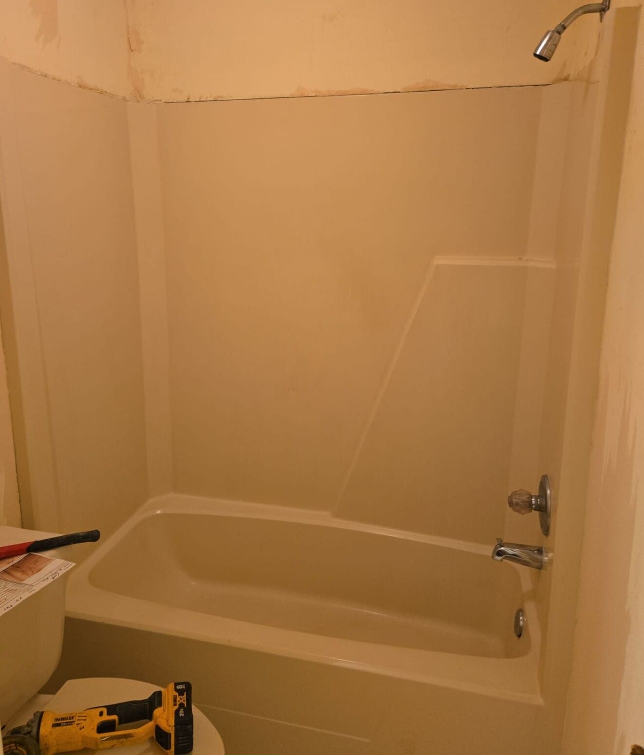 Before Bath Remodel