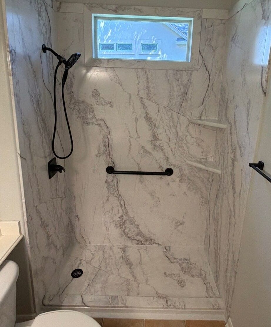 Tub To Shower Conversion, Wild Rose Dr, Georgetown, TX 78633