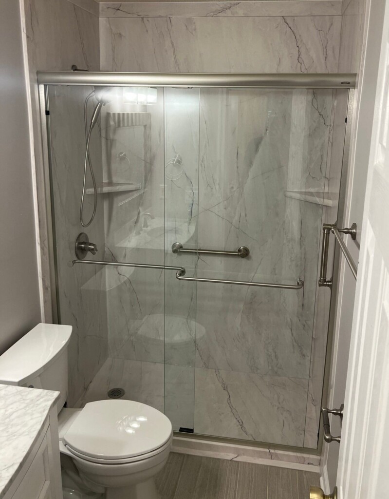 After - Walk-in Shower Install, Eagle Rock Rd, Greensboro, NC 27410