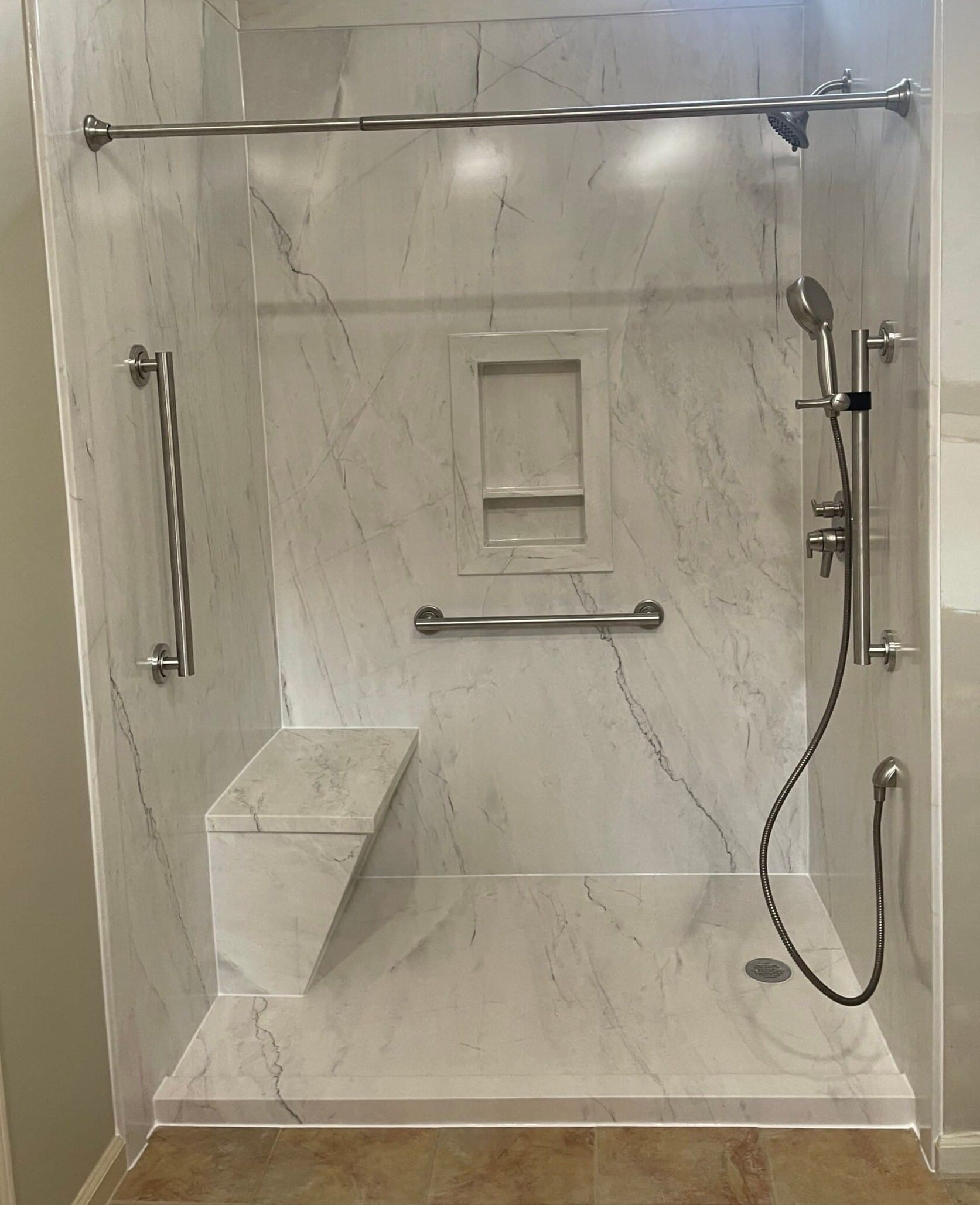 Walk-in Shower Install, East Weeks Drive, Youngsville, LA 70592