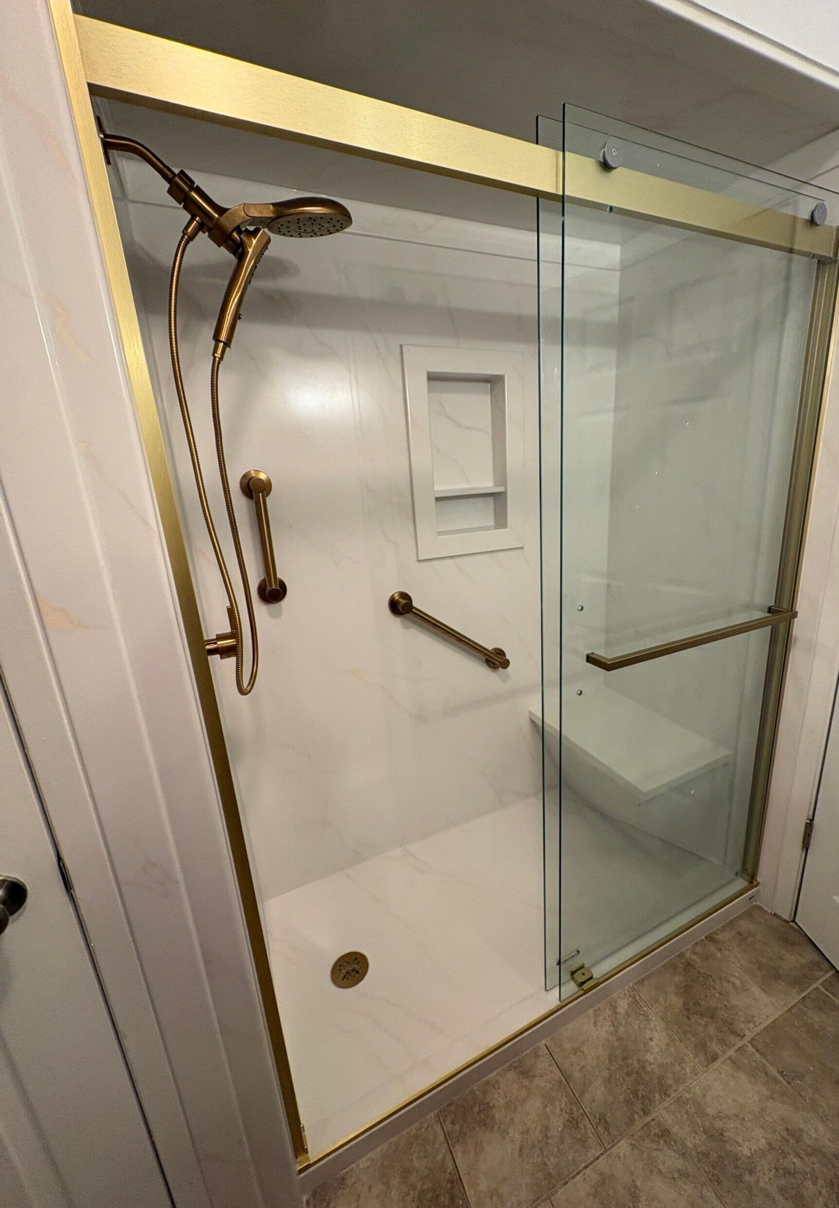 Tub To Shower Conversion, Doranne Ct, Smyrna, GA 30080