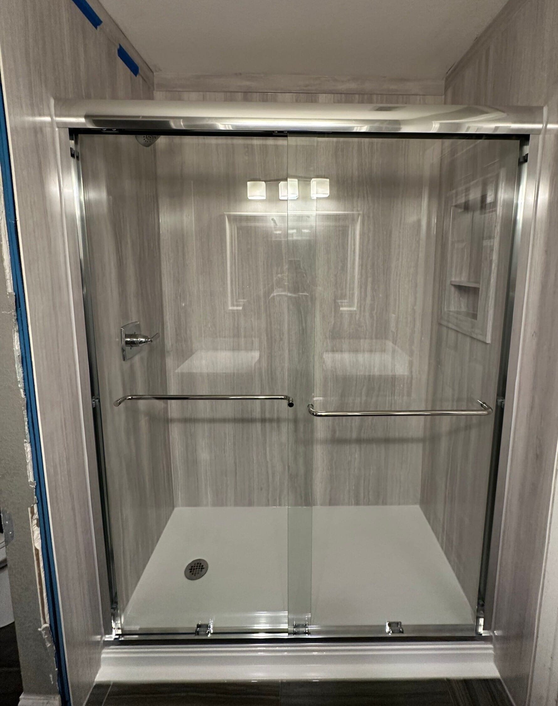 Walk-in Shower Install, Brockwood Ct, North Richland Hills, TX 76182