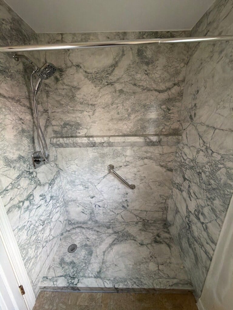 After - Tub To Shower Conversion, Bellevue Dr, Round Lake, IL 60073