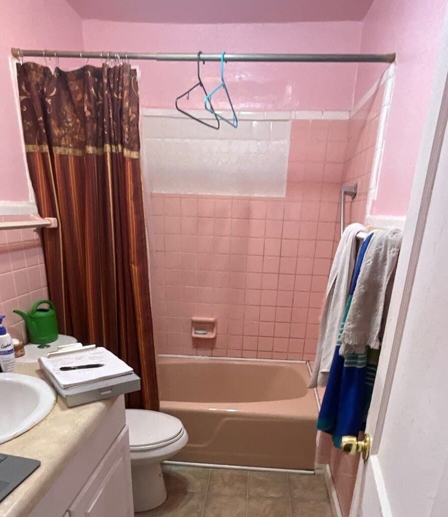 Before Bath Remodel