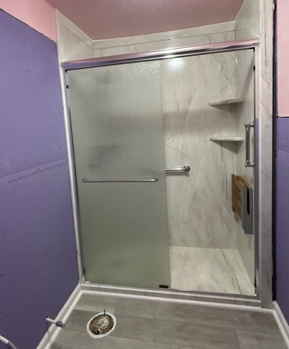 Walk-in Shower Install, E Peachtree Dr, High Point, NC 27265