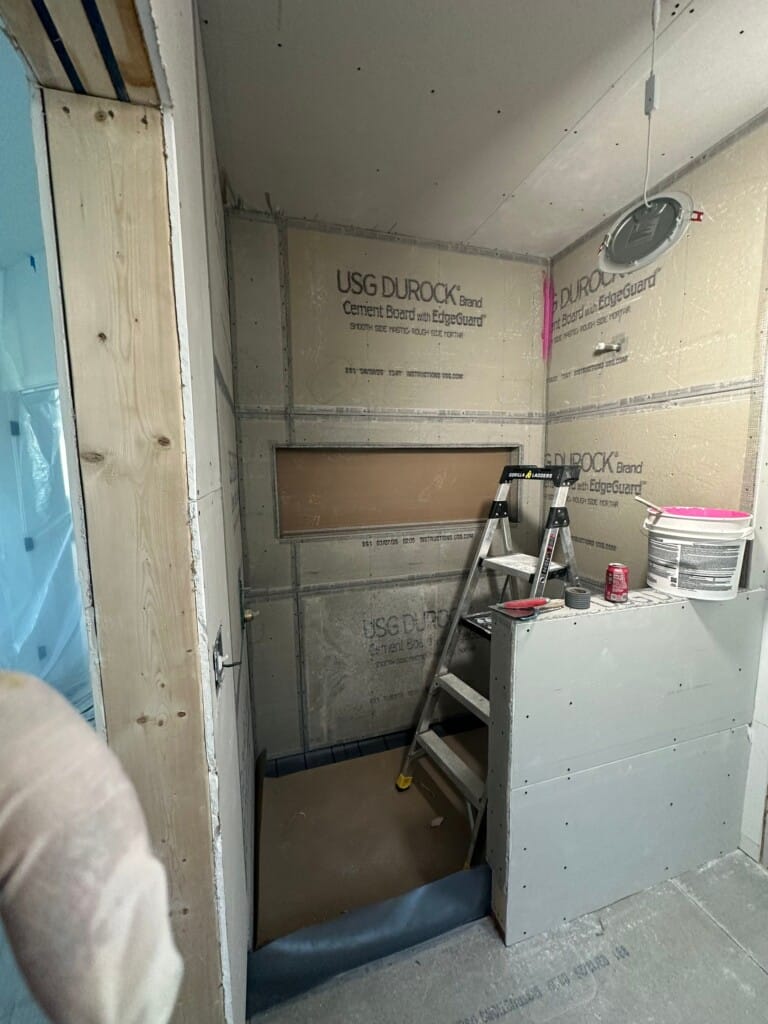 Before - Shower Installation, Hawthorn Ridge Drive, Hawthorn Woods, IL 60047